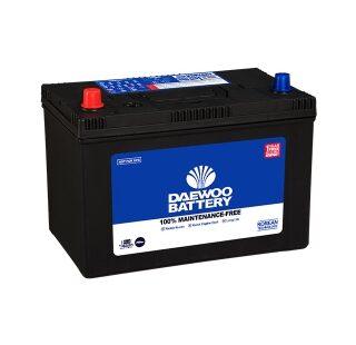 Daewoo DRS120 -Maintenance-Free Battery - 1 Year Warranty