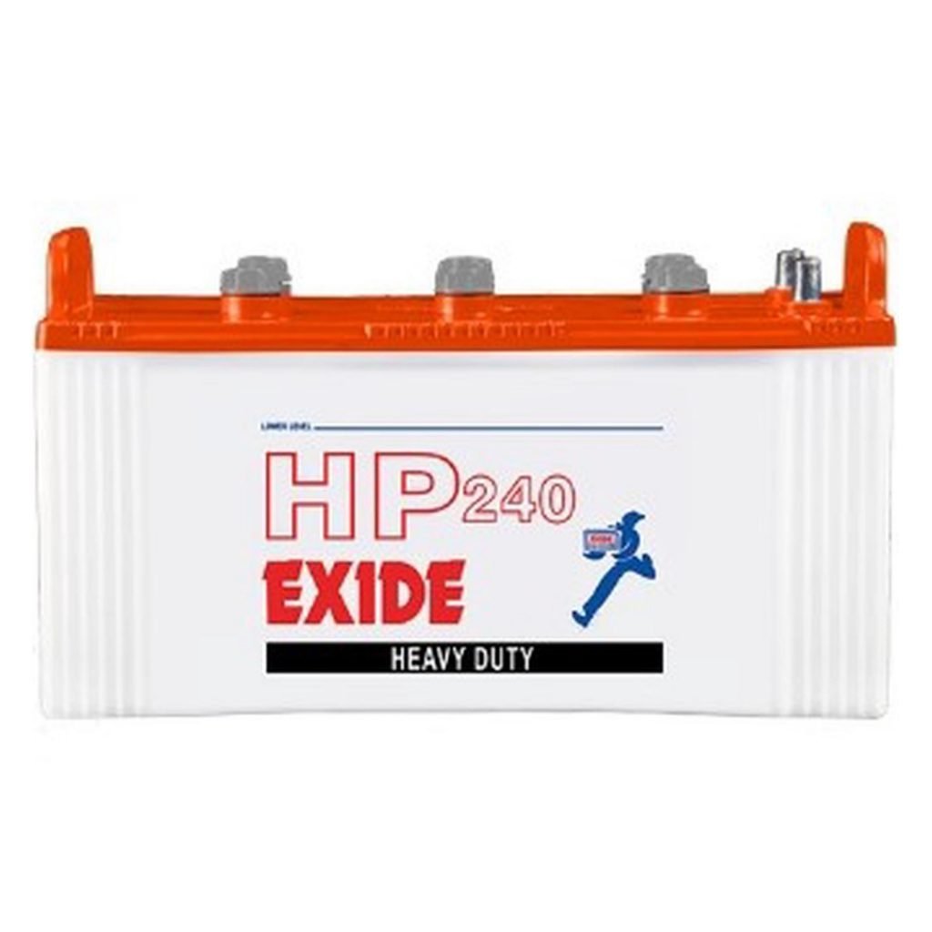 Exide HP 260 180 ah 27 plate battery 6 months warranty Battery Ustad