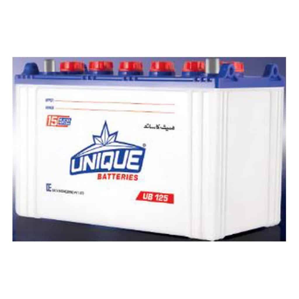Buy Unique UB 125 Battery Online Battery Ustad