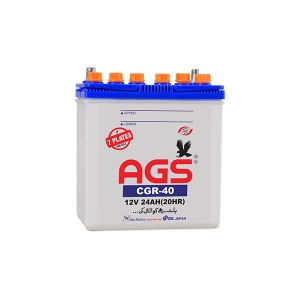 ags CGR-40 24AH & 7 Plates ags battery
