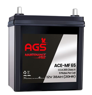 ace-mf65 AGS Battery ACE MF 65 38 AH 11 Plate AGS Battery ACE MF 65